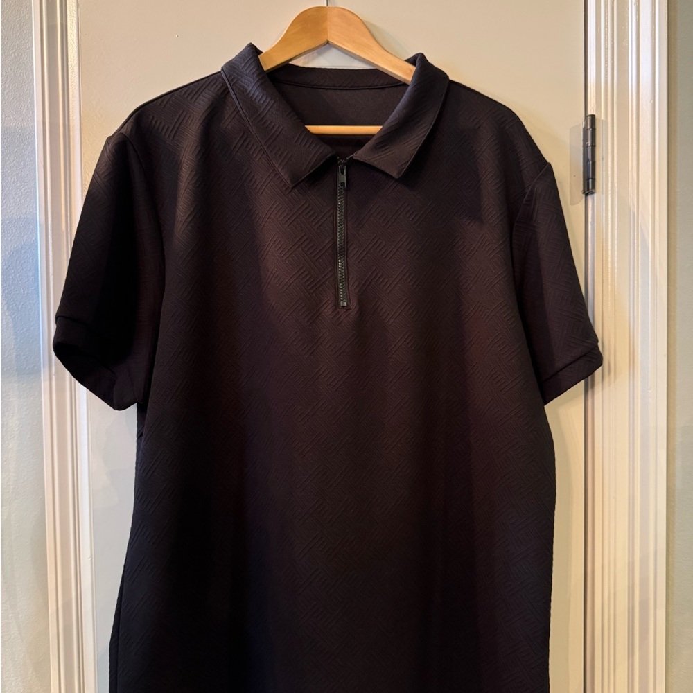 Men's Black Polo Shirt